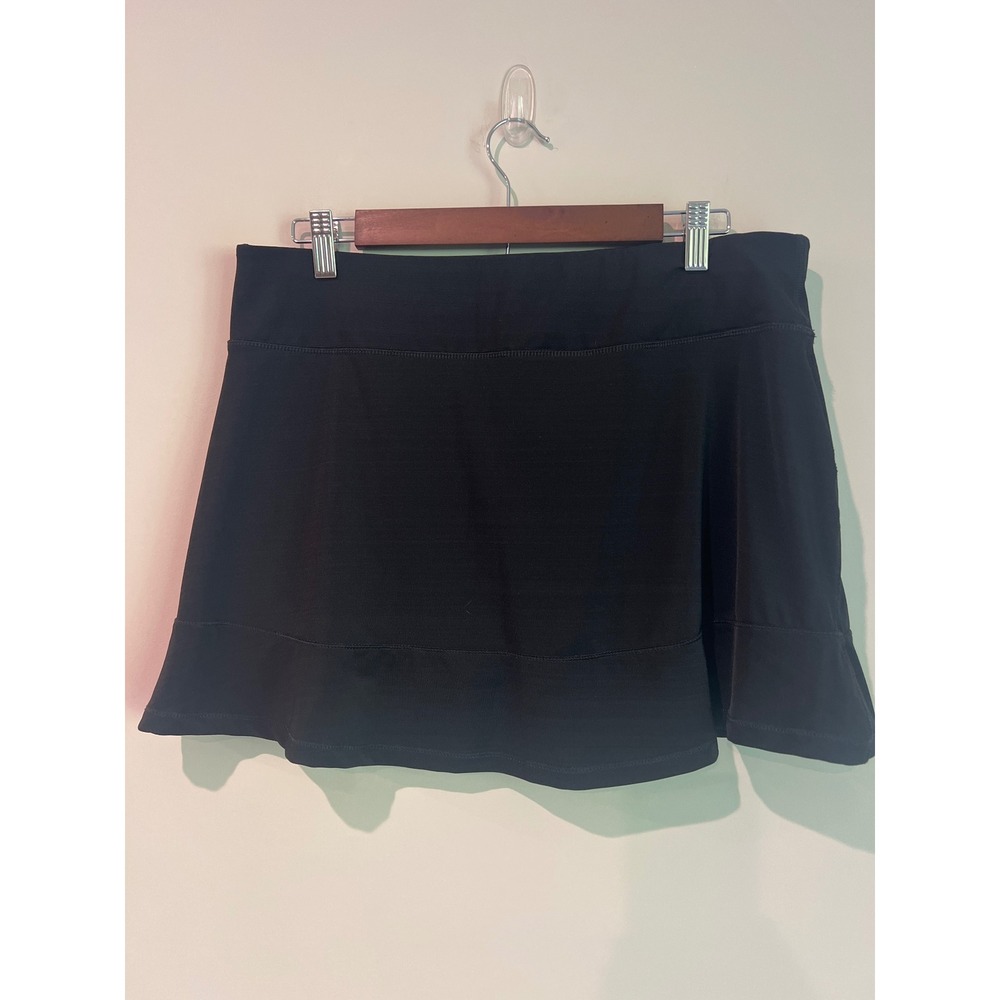 Calvin Klein Performance Black Athletic Skort XL Tennis Golf Skirt with Shorts